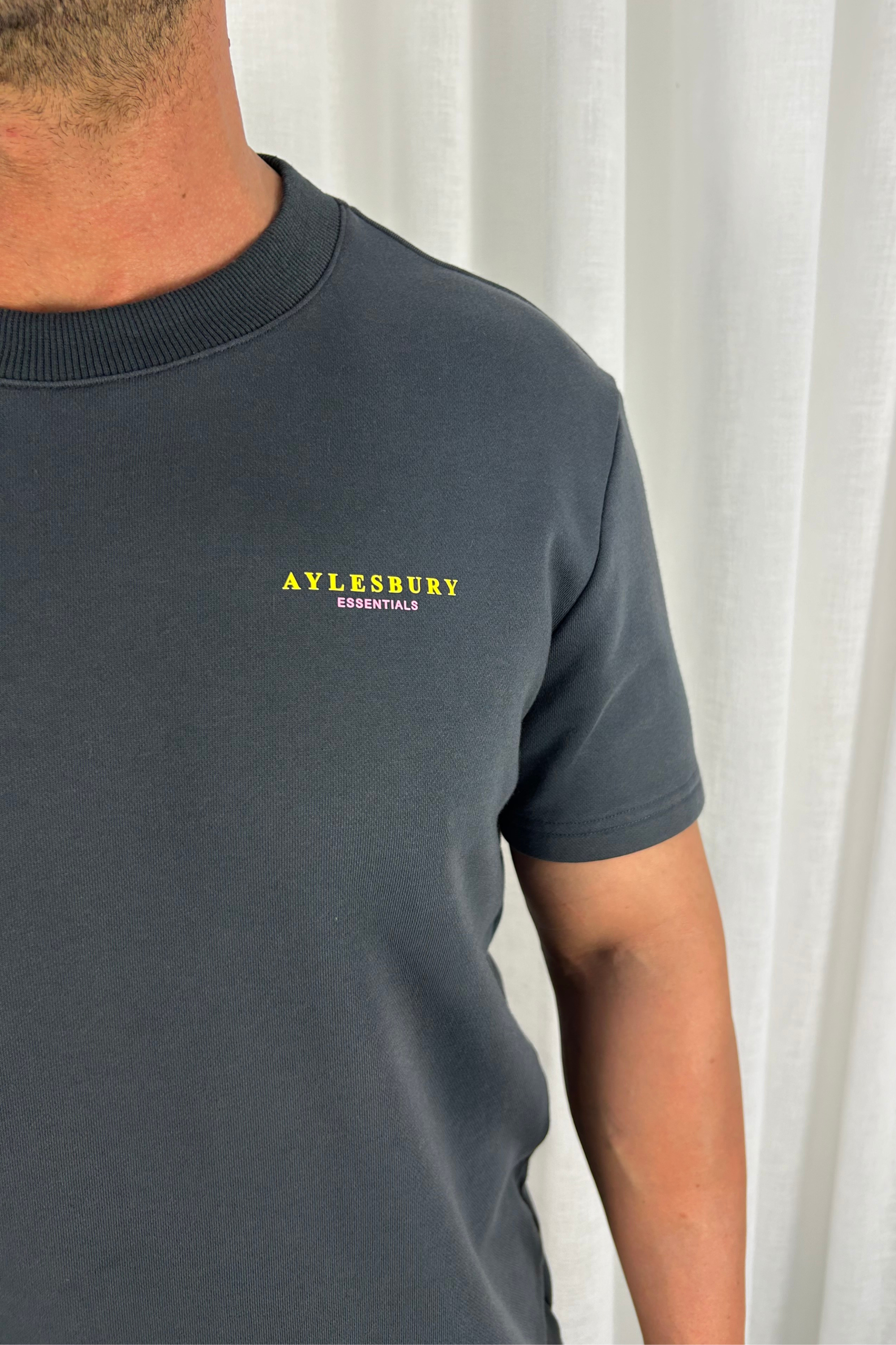Heavyweight Essentials Tee - Hale Navy