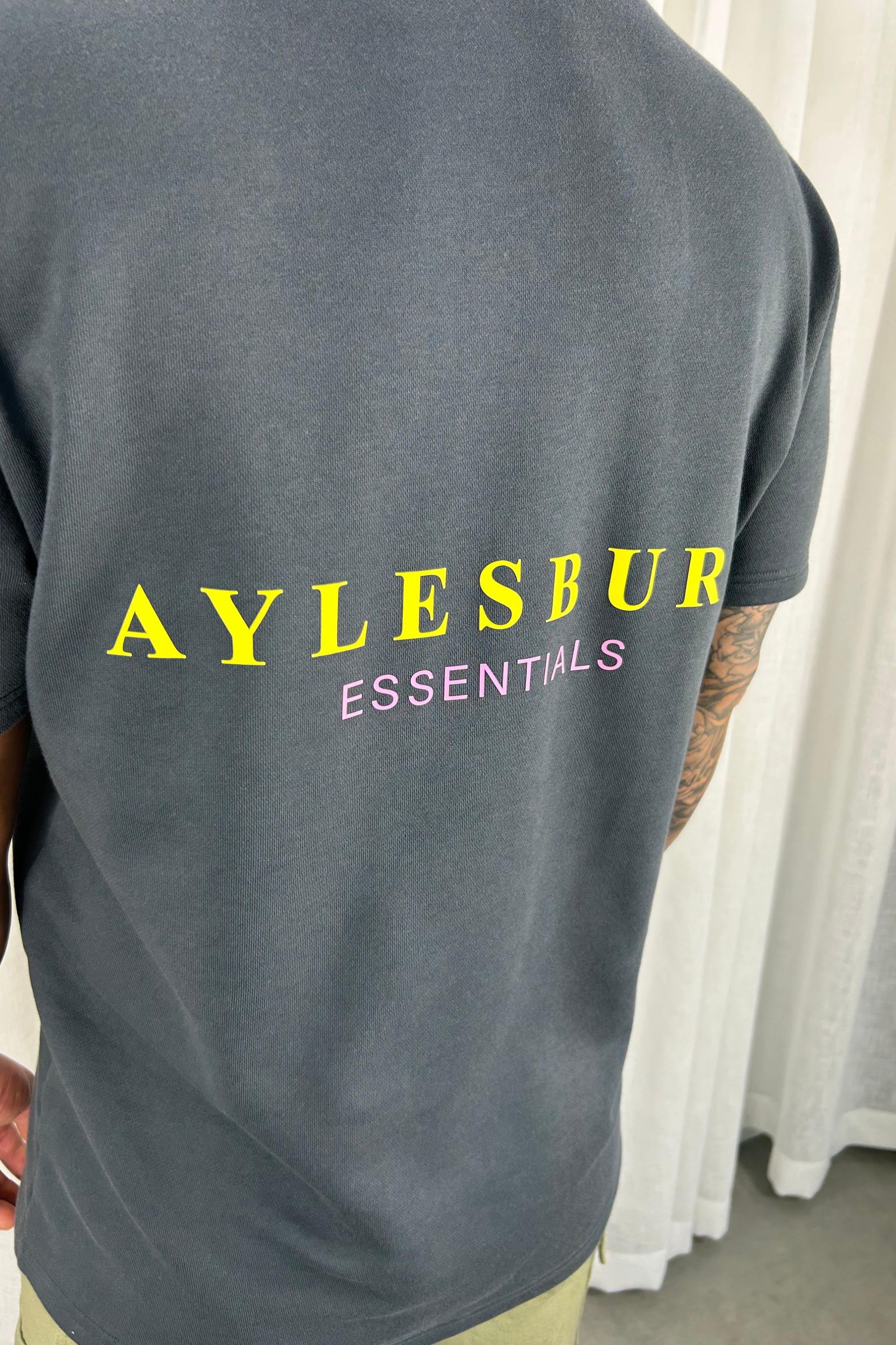 Heavyweight Essentials Tee - Hale Navy