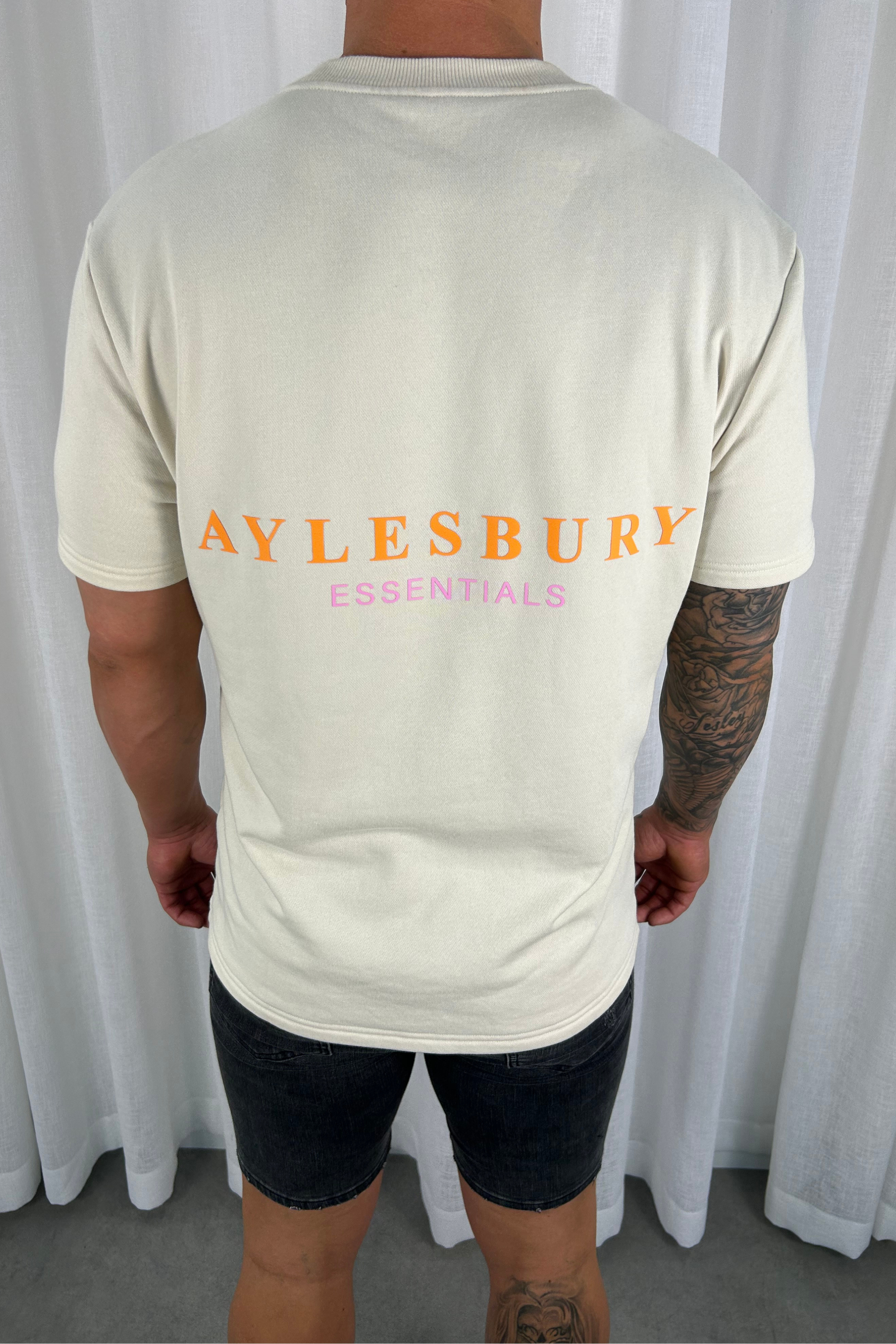 Heavyweight Essentials Tee - Cream
