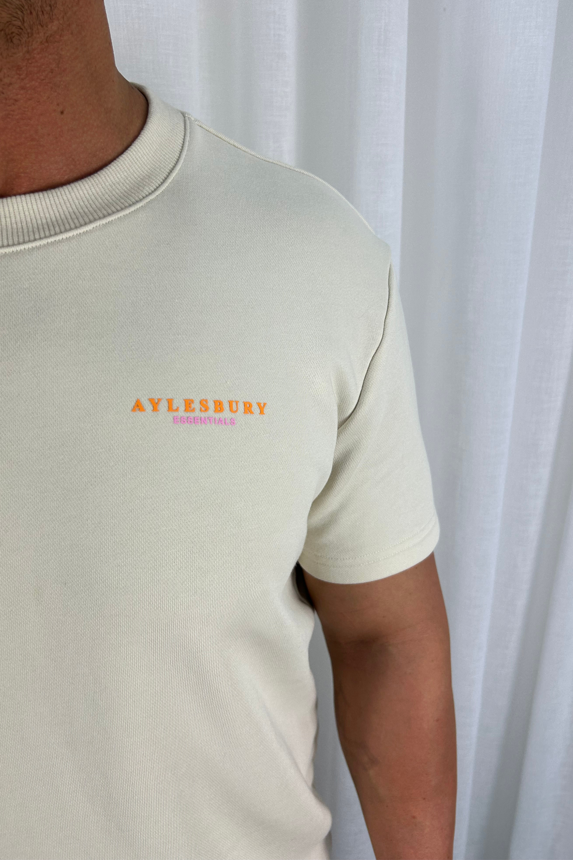 Heavyweight Essentials Tee - Cream