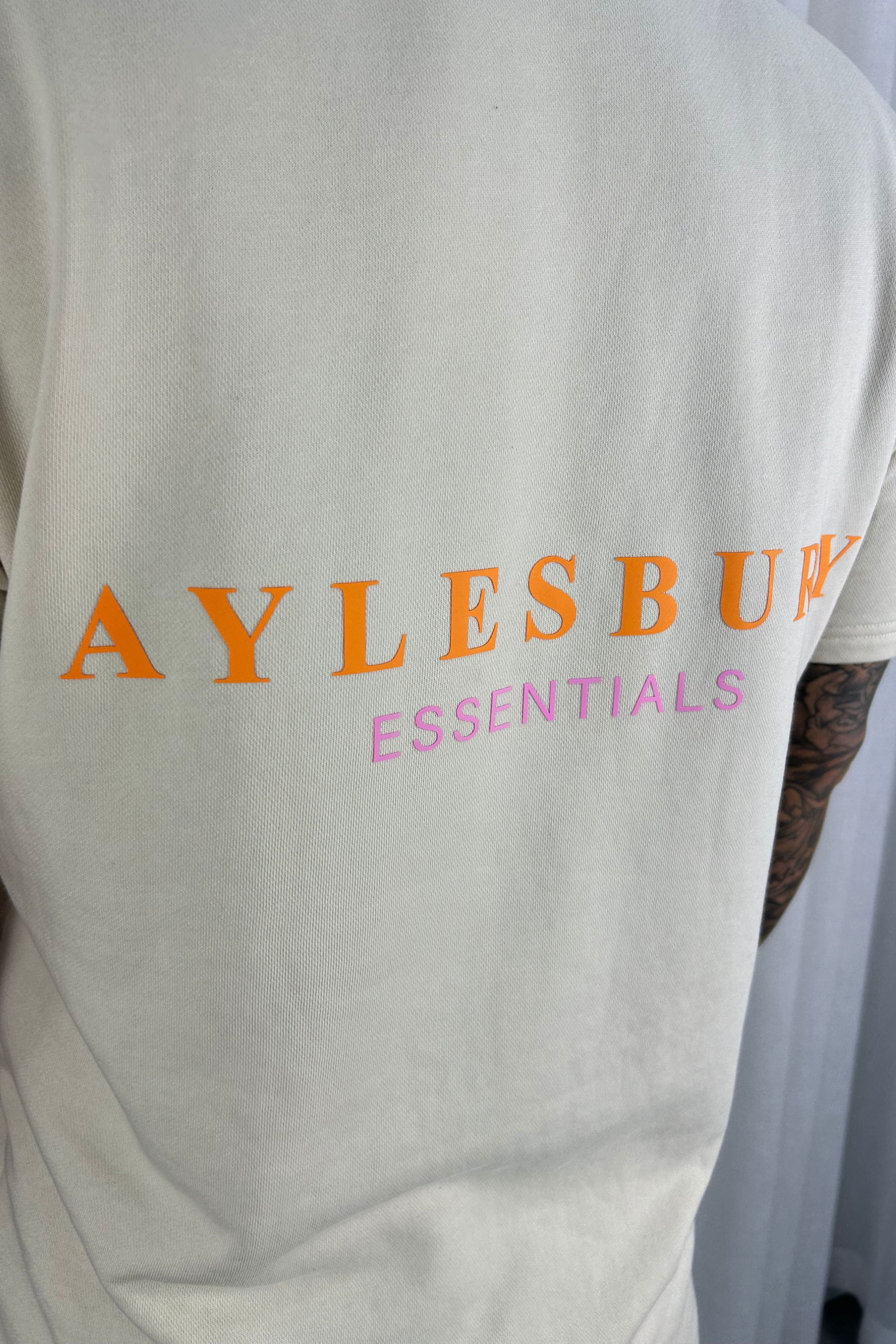 Heavyweight Essentials Tee - Cream
