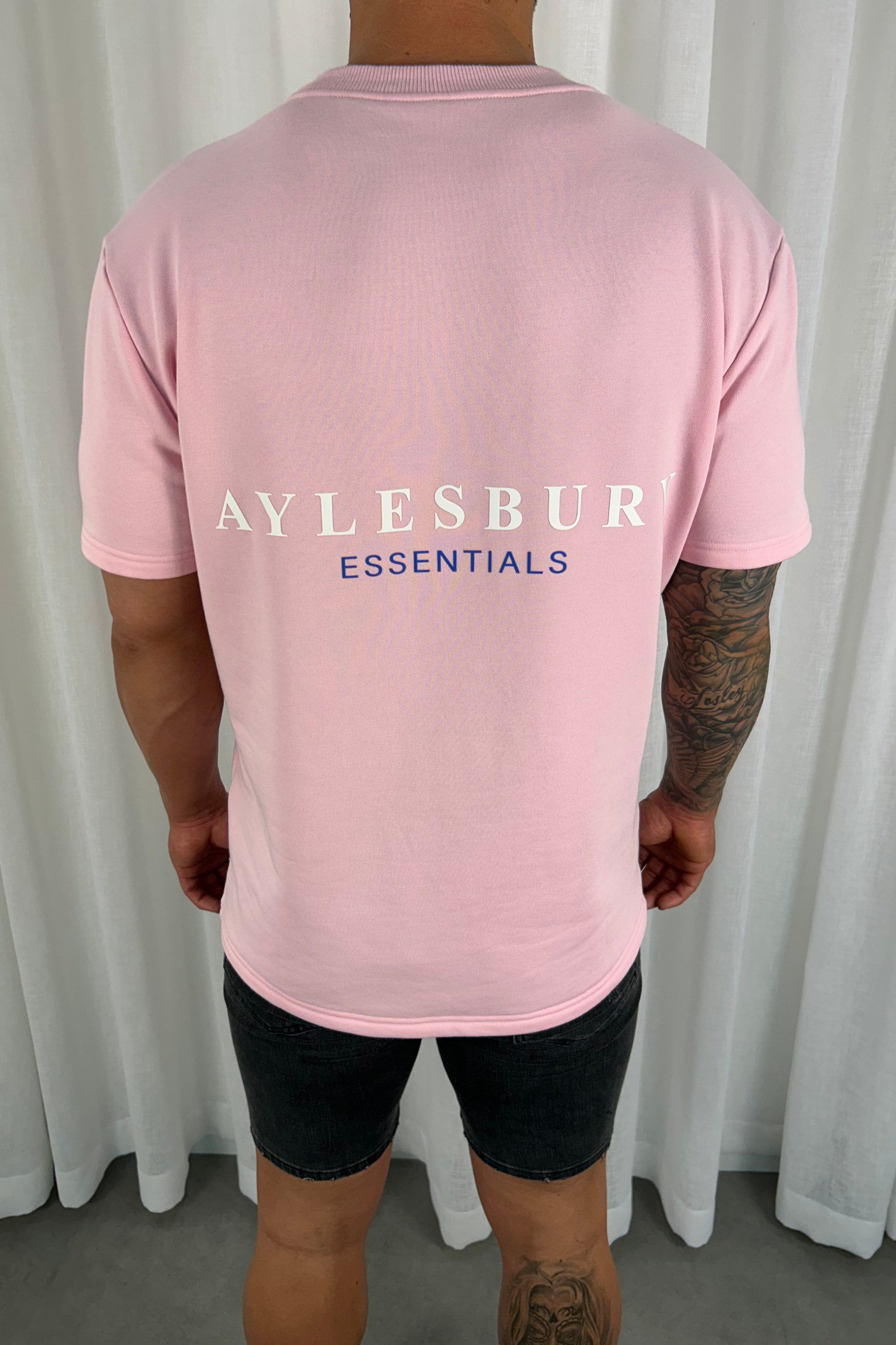 Heavyweight Essentials Tee - Pink