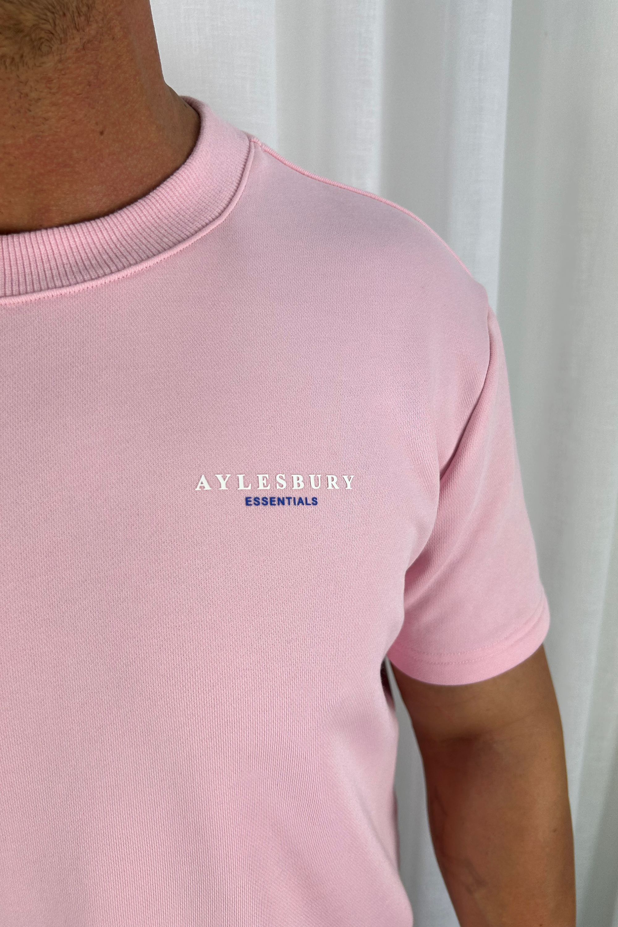 Heavyweight Essentials Tee - Pink