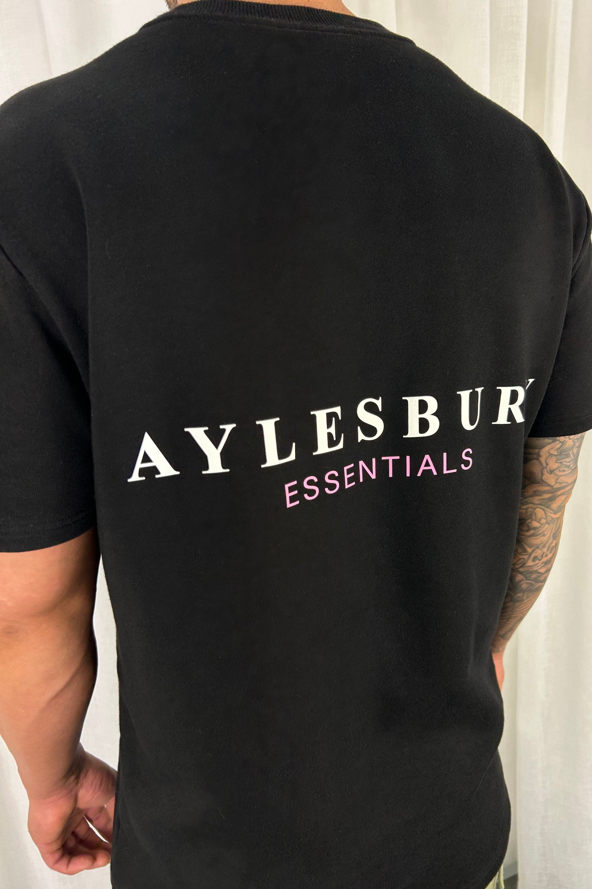 Heavyweight Essentials Tee - Black