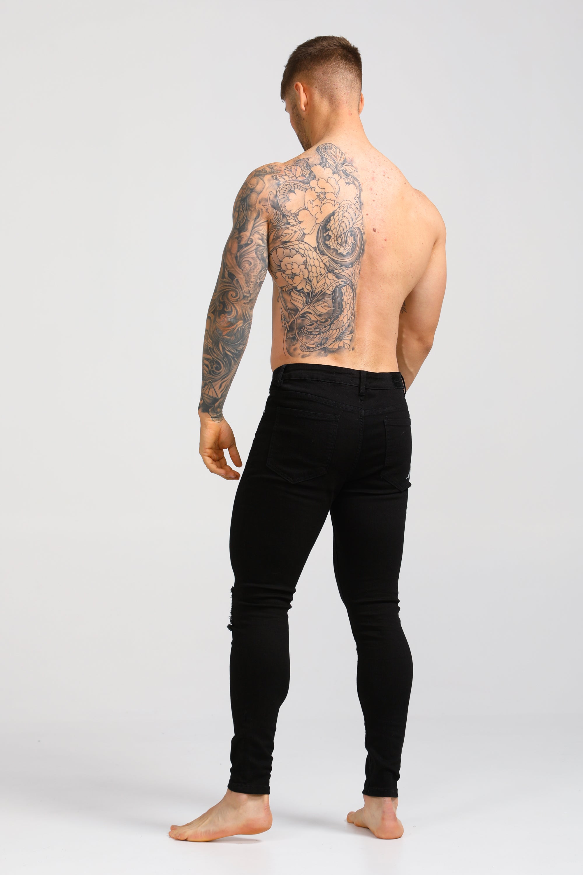 Charlie P Denim Jeans - Black