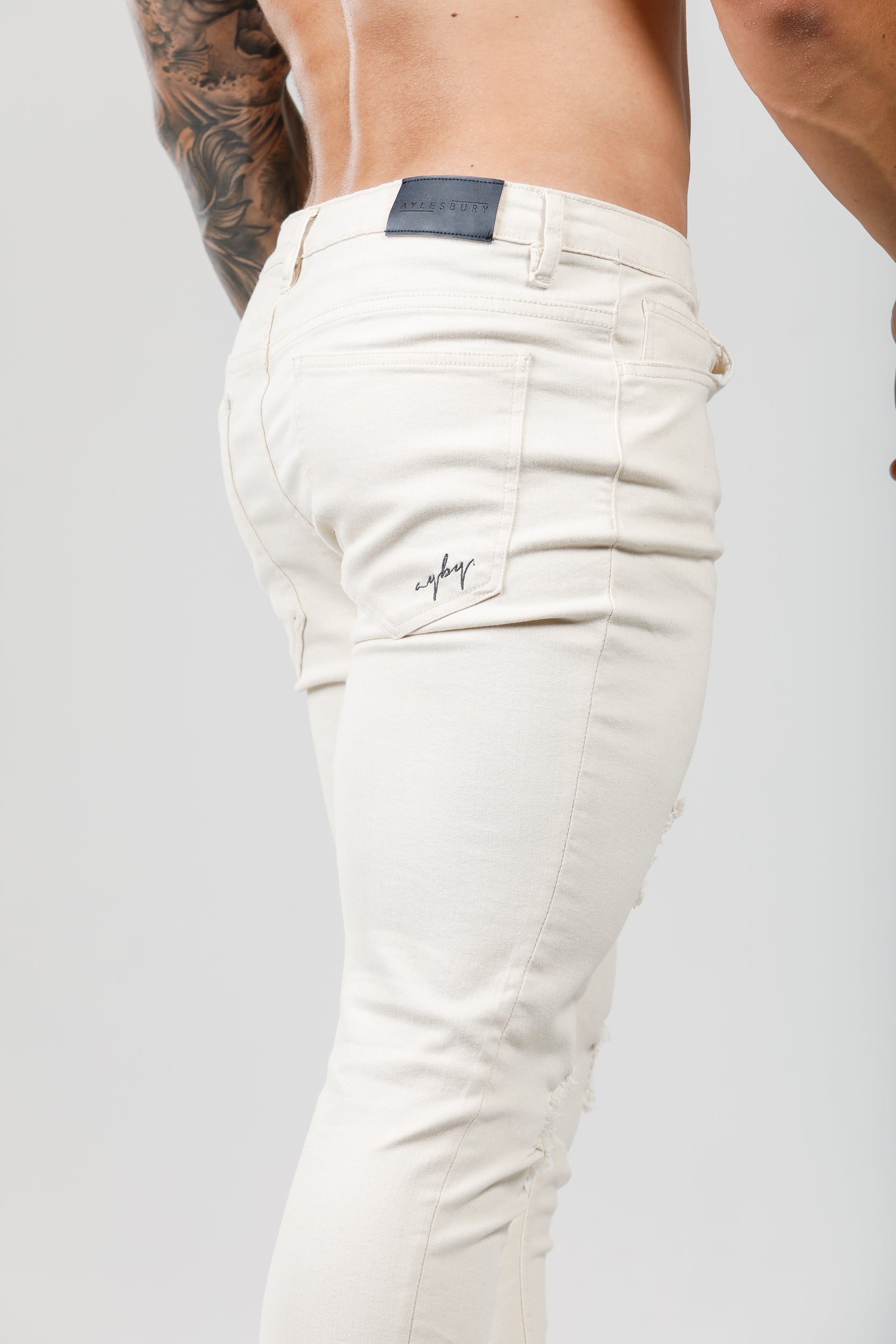 Charlie P Denim Jeans - Sand