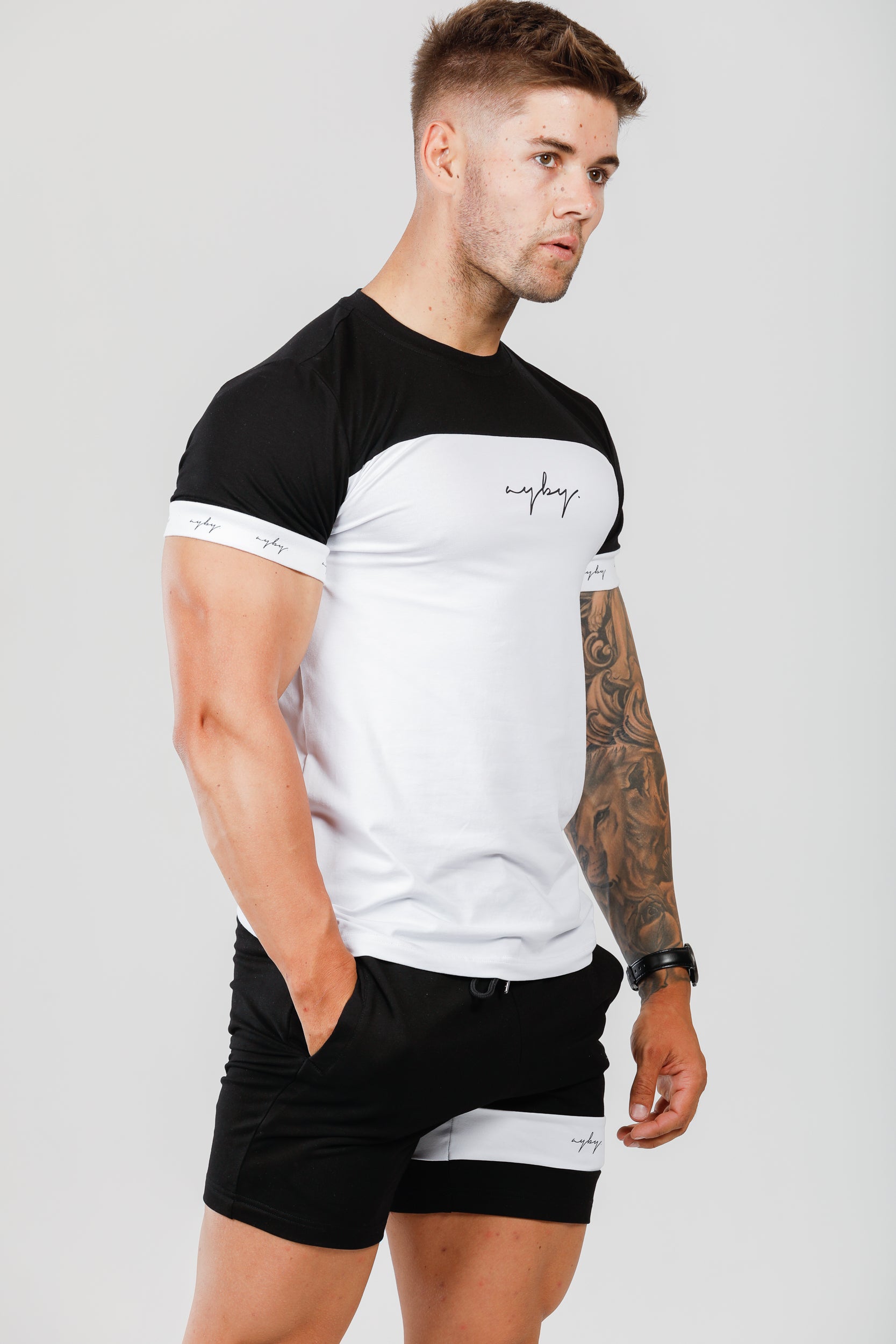 The Pooley Tee - Black & White