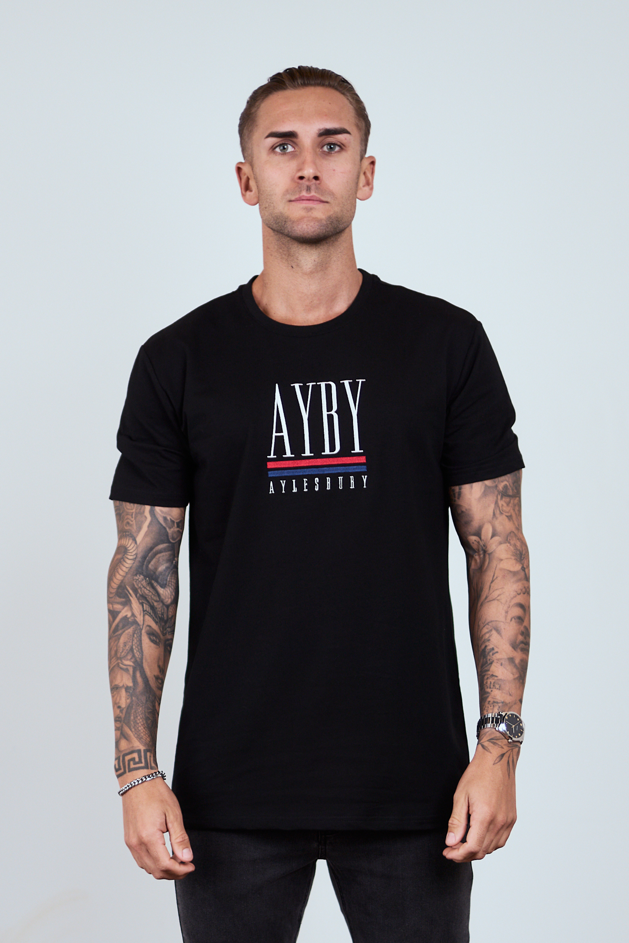 Edition Embroidered Tee - Black