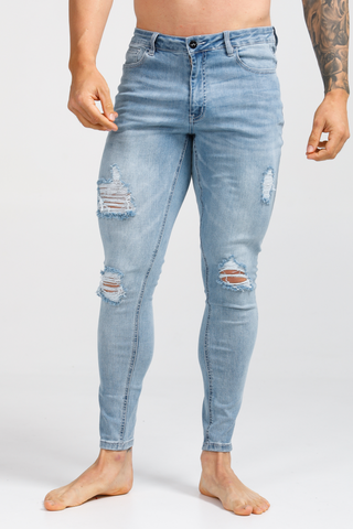 Charlie P Denim Jeans - Light Blue