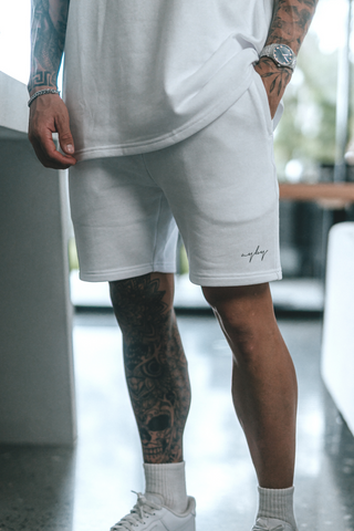 Signature Shorts - White