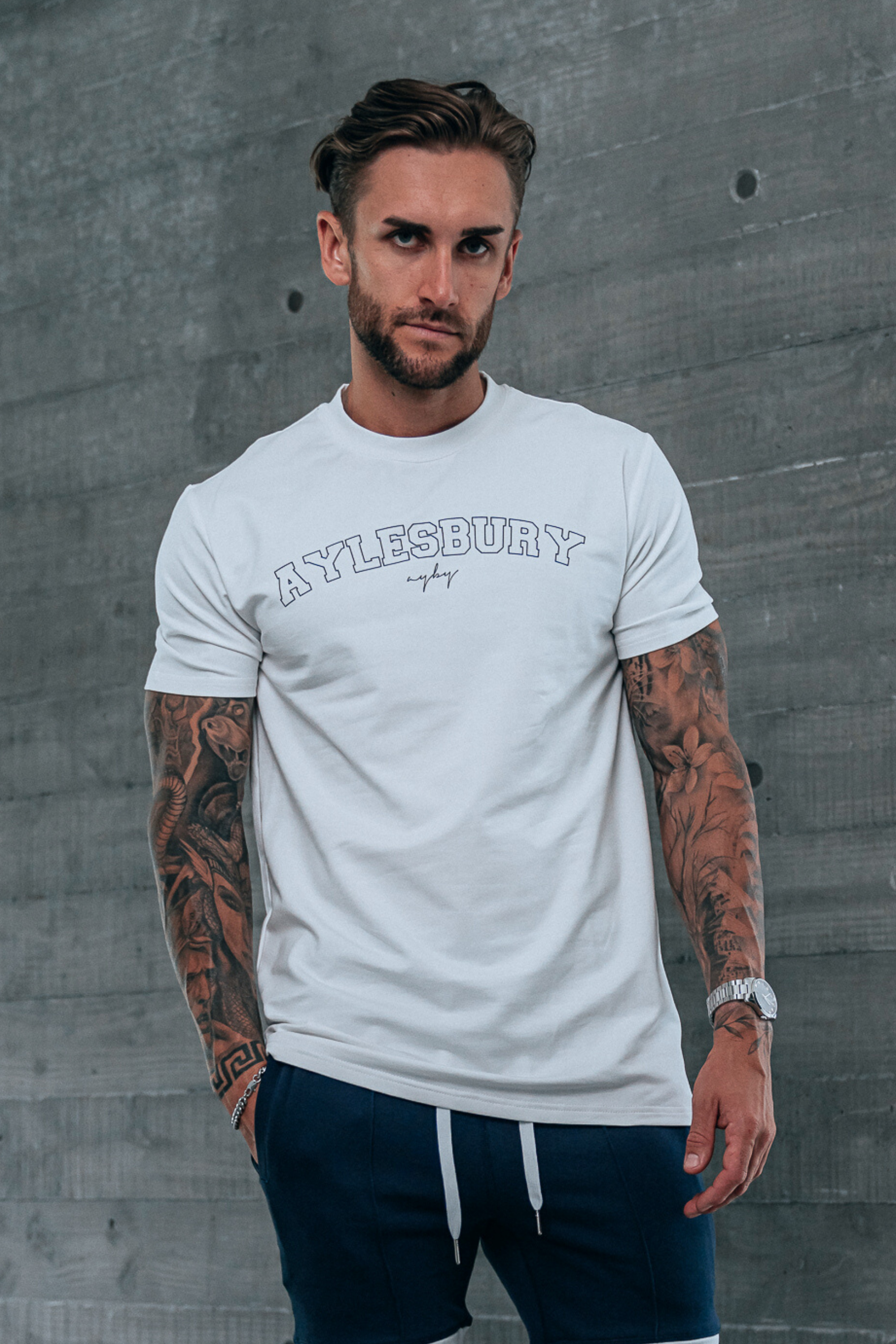 Varsity Tee - White