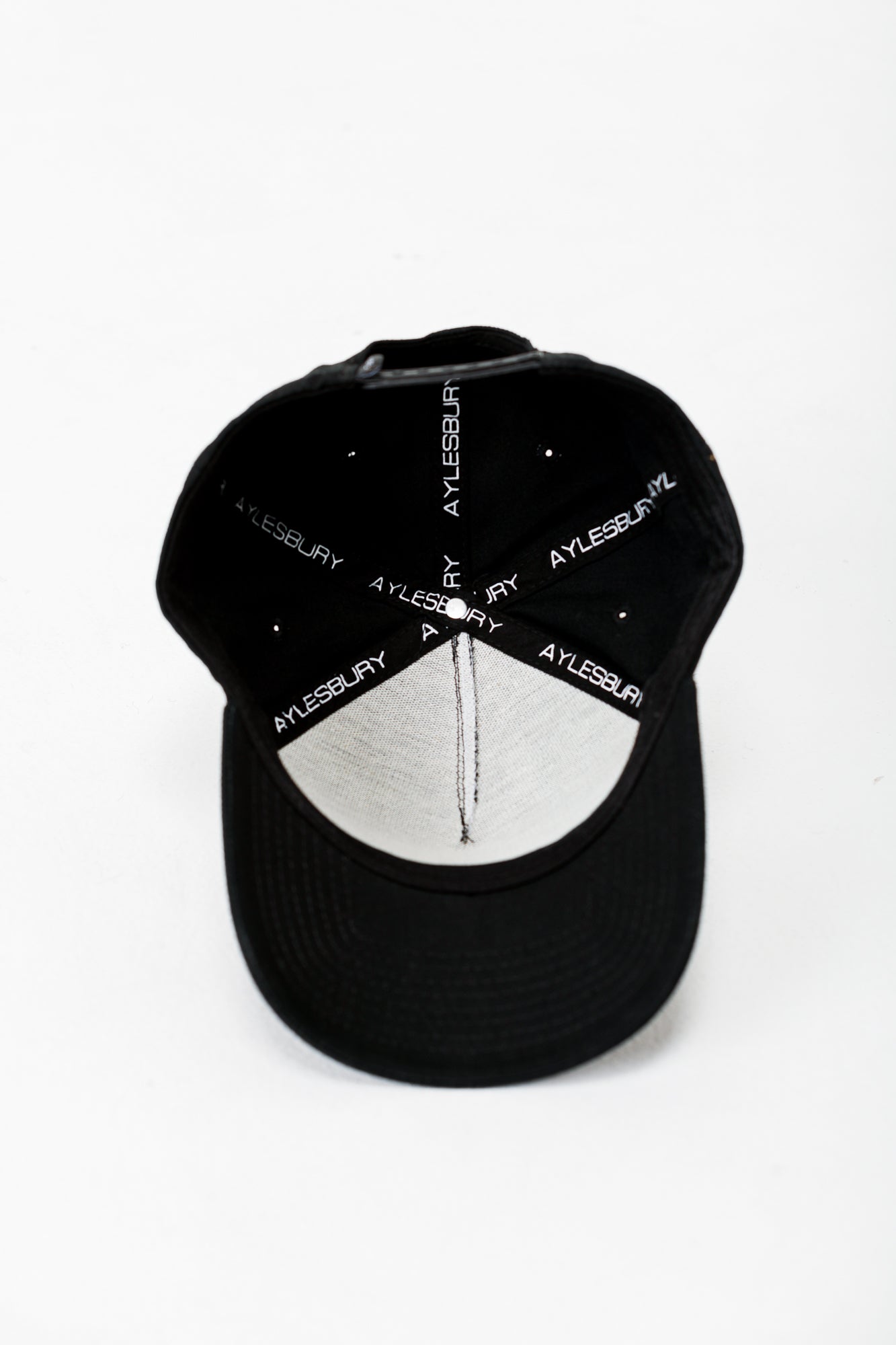 Plain Jane A-Frame Snapback - Black