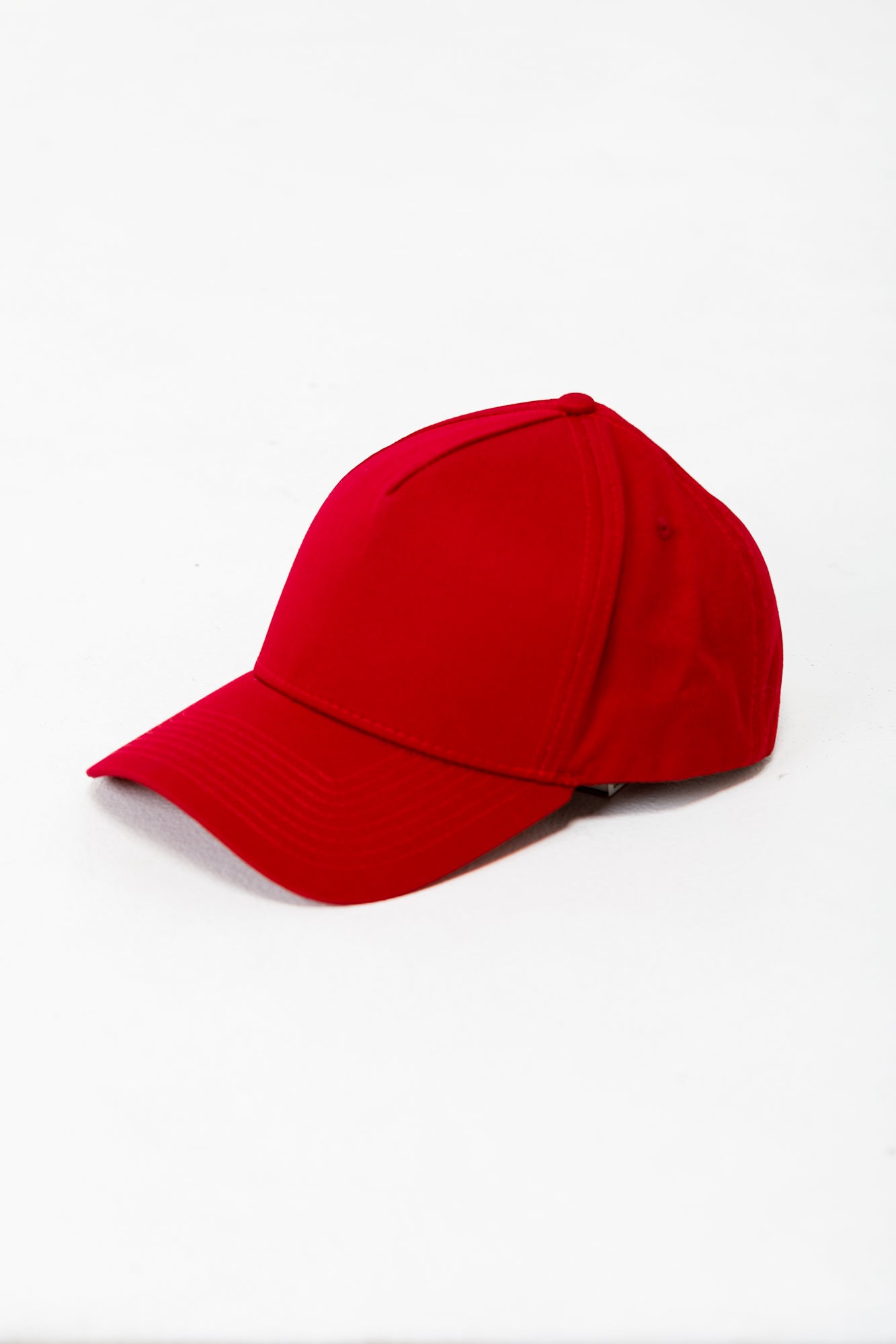Plain Jane A-Frame Snapback - Cherry Red