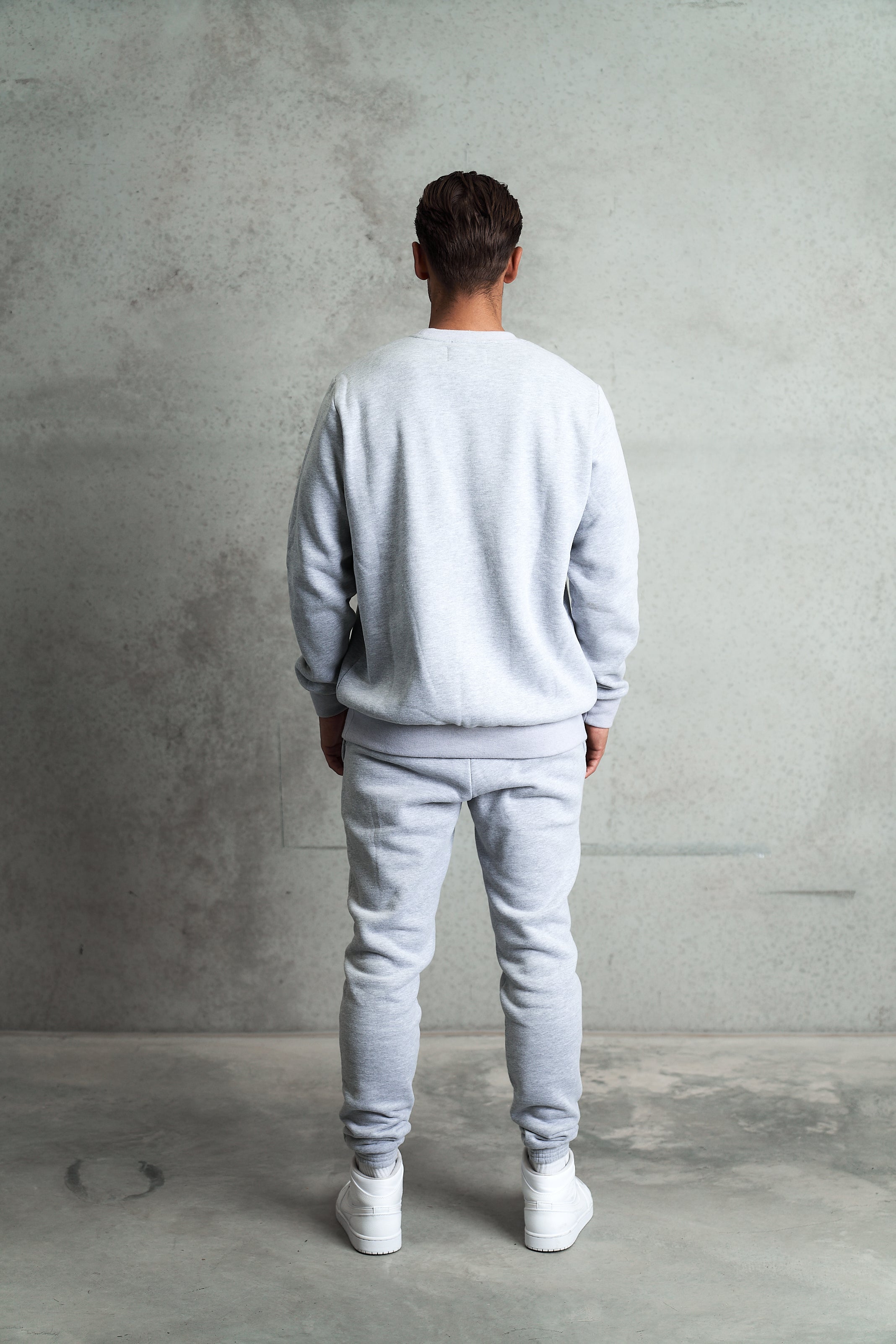 Staple Crew Neck Jumper - Grey
