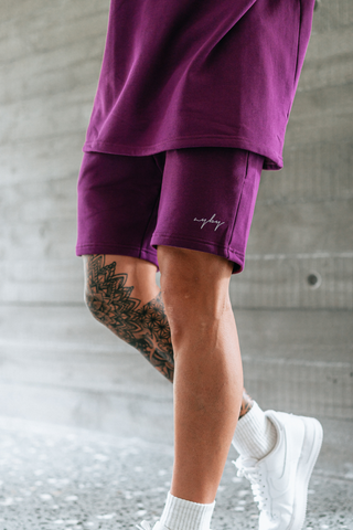 Signature Shorts - Plum