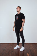 Edition Embroidered Tee - Black