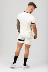 Wrexham Panel Tee - Ivory