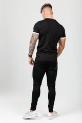 Wrexham Panel Tee - Black