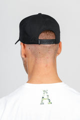 Plain Jane A-Frame Snapback - Black