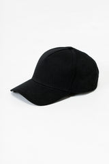 Plain Jane A-Frame Snapback - Black