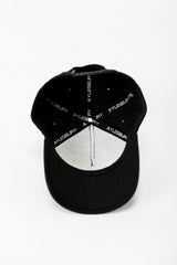 Plain Jane A-Frame Snapback - Black