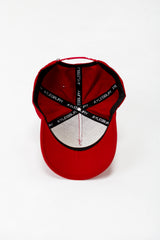 Plain Jane A-Frame Snapback - Cherry Red