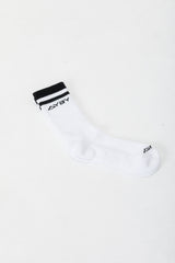 Mid Crew Socks - White