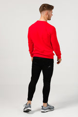 Slim Fit Signature Crew Neck - Red