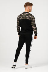 Slim Fit Combat Crew Neck - Green