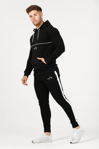 V1 Stretch Tech Hoodie - Black