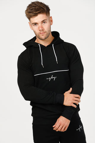 V1 Stretch Tech Hoodie - Black