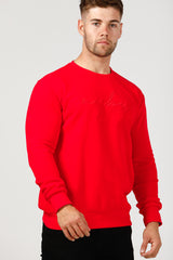 Slim Fit Signature Crew Neck - Red